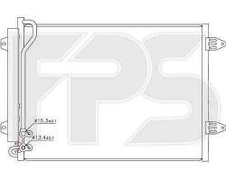 Радіатор кондиціонера VW_PASSAT 05-10 (B6)/PASSAT 11-15 (B7)/PASSAT CC 08-12