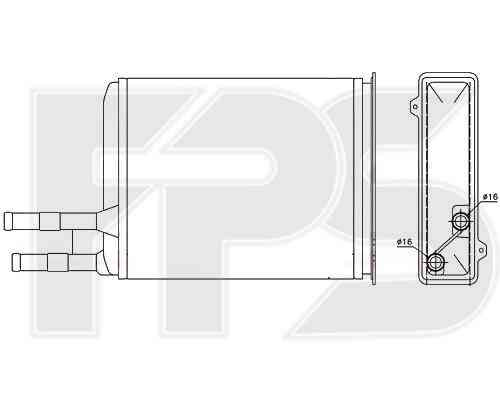 Печка CITROEN_JUMPER 94-01, FIAT_DUCATO 94-01, PEUGEOT_BOXER 94-01