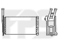 Печка FORD_ESCORT IV/ORION 86-90