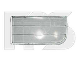 Скло протитуманної фари ліве гладке BMW 7 E32