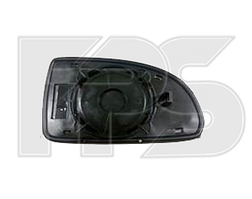 Вкладиш дзеркала правий із обігрівом Hyundai Getz 2006-11