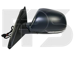 Дзеркало прав. ел. З обігрів. склад. ґрунт. опукл. блакитне 9 11 PIN +УК. пов. + підсвічування. Superb 2013-15