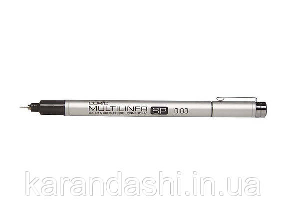 Лінер Copic Multiliner SP 0,03 мм, заправляється, фото 2