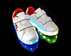 Кросівки світяться дитячі 702 White, фото 3