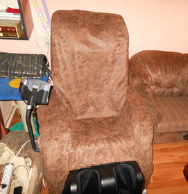 Пошиття чохла на масажне крісло