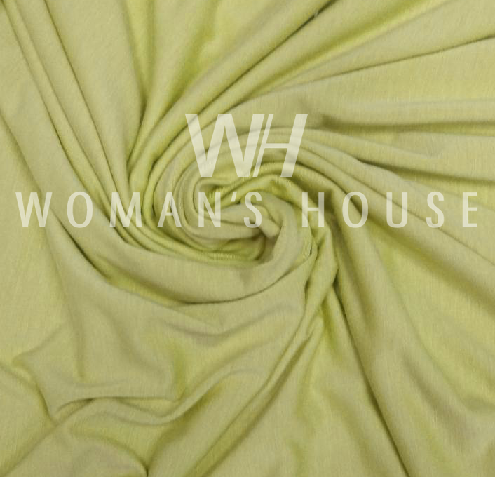 Трикотаж Віскоза стрейч однотон 180 см Туреччина 180 г/м2 Світло жовтий, фото 1