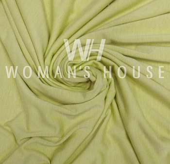 Трикотаж Віскоза стрейч однотон 180 см Туреччина 180 г/м2 Світло жовтий