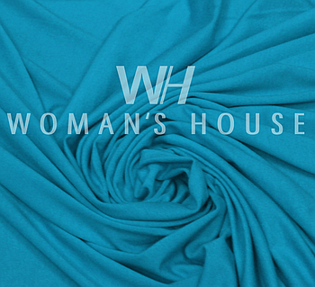 Трикотаж Віскоза стрейч однотон 180 см Туреччина 180 г/м2 Блакитний