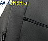 Чохли на сидіння (Тернополь) NEXIA (1995-2008.в) (сіра вставка) з логотипом!  (ФОТО ЗРАЗОК!), фото 8