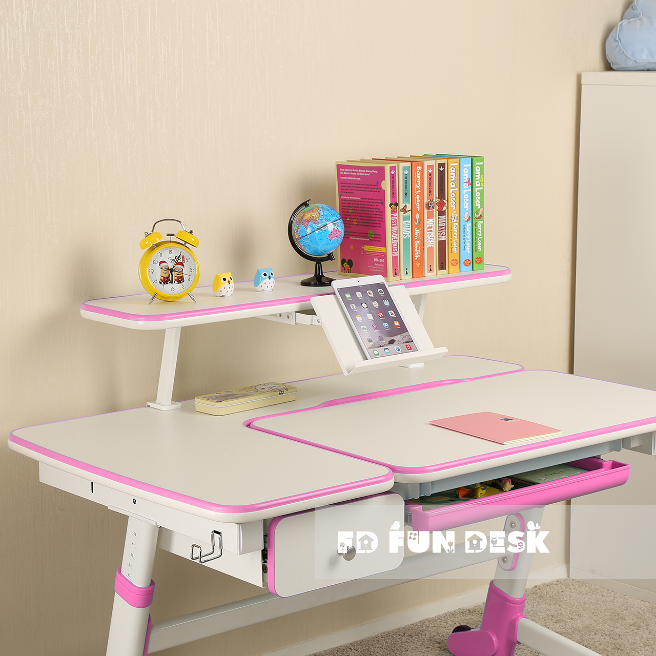 Полиця для книг SS16W FunDesk Pink