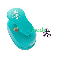 Фігурний дирокол 3,8 см ЛИСТИК 2, ROSA Talent