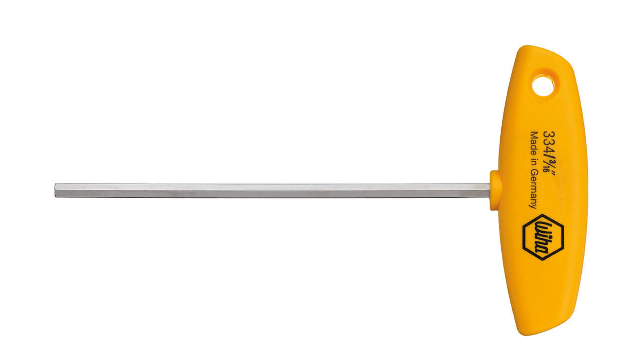 Шестигранна викрутка Classic з Т-подібною ручкою SW 1/8"x150(3,175) nickel
