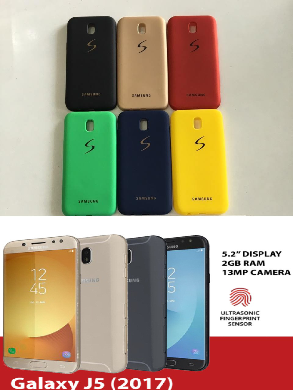 Чохол для Samsung Galaxy J5 2017 SM-J530 6 кольорів