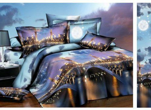 Постельное белье Комплект «Ночной мост» (2 спальный), цена 600 грн ...
