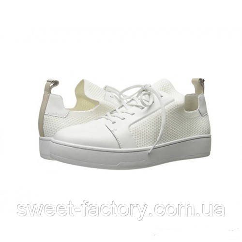 Кроссовки Calvin Klein Nibbs open knit / Calf Leather White