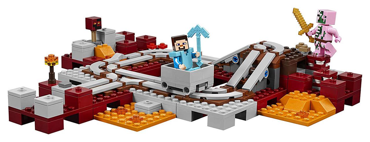 Lego 21130 minecraft online the nether railway