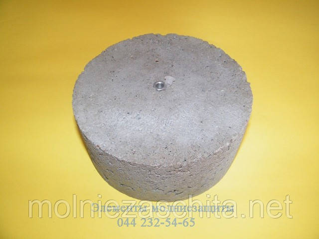 Бетонний тримач для кабельних лотків, фото 1