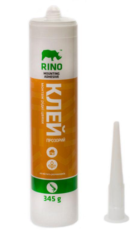 Рідкі цвяхи акрилові RINO прозорий 345 гр