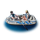 Intex надувний човен 68319 Excursion-3 SET 262х157х42см. київ, фото 4