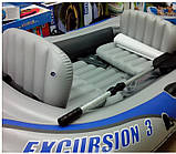 Intex надувний човен 68319 Excursion-3 SET 262х157х42см. київ, фото 5