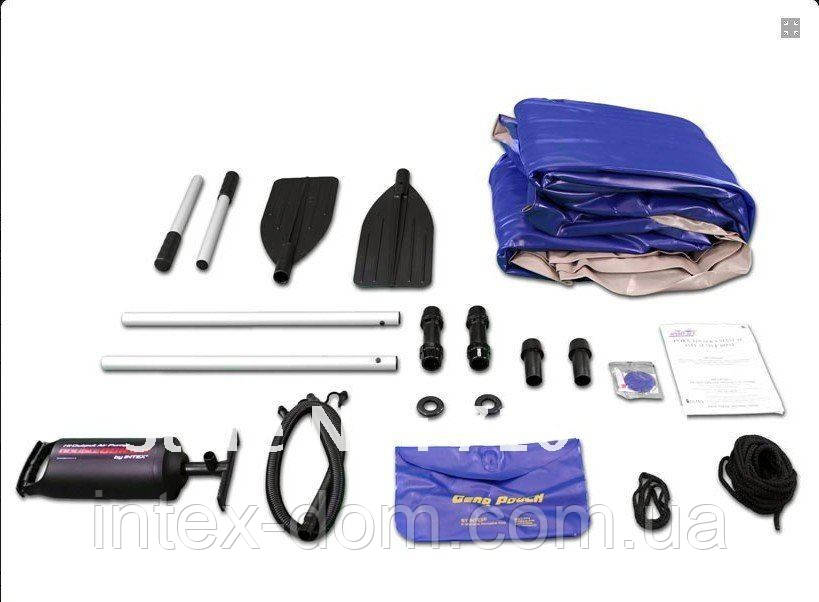 Intex надувний човен 68319 Excursion-3 SET 262х157х42см. київ, фото 1