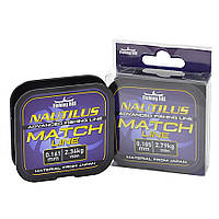 Леска Fishing ROI NAUTILUS Match Line 150м 0,181мм 2.79кг