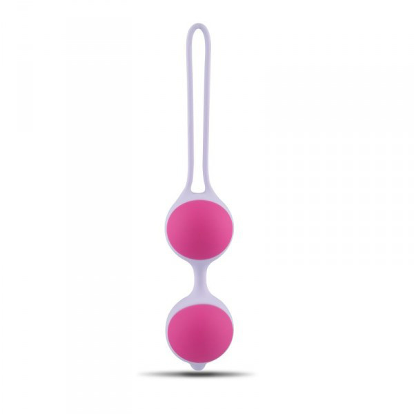 Vaginal Balls Bi-Balls Double White