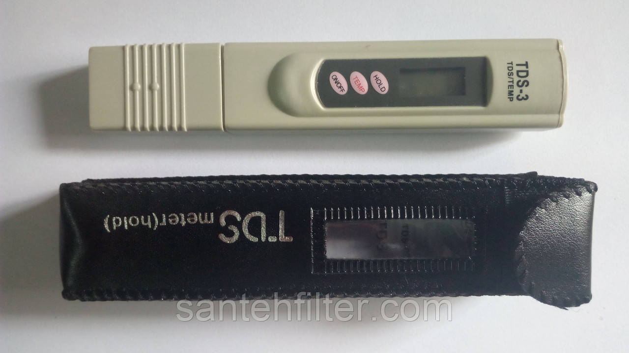 TDS — 3 з калібруванням (ТДС) метр (солемер) Аналізатор якості питної води, фото 1