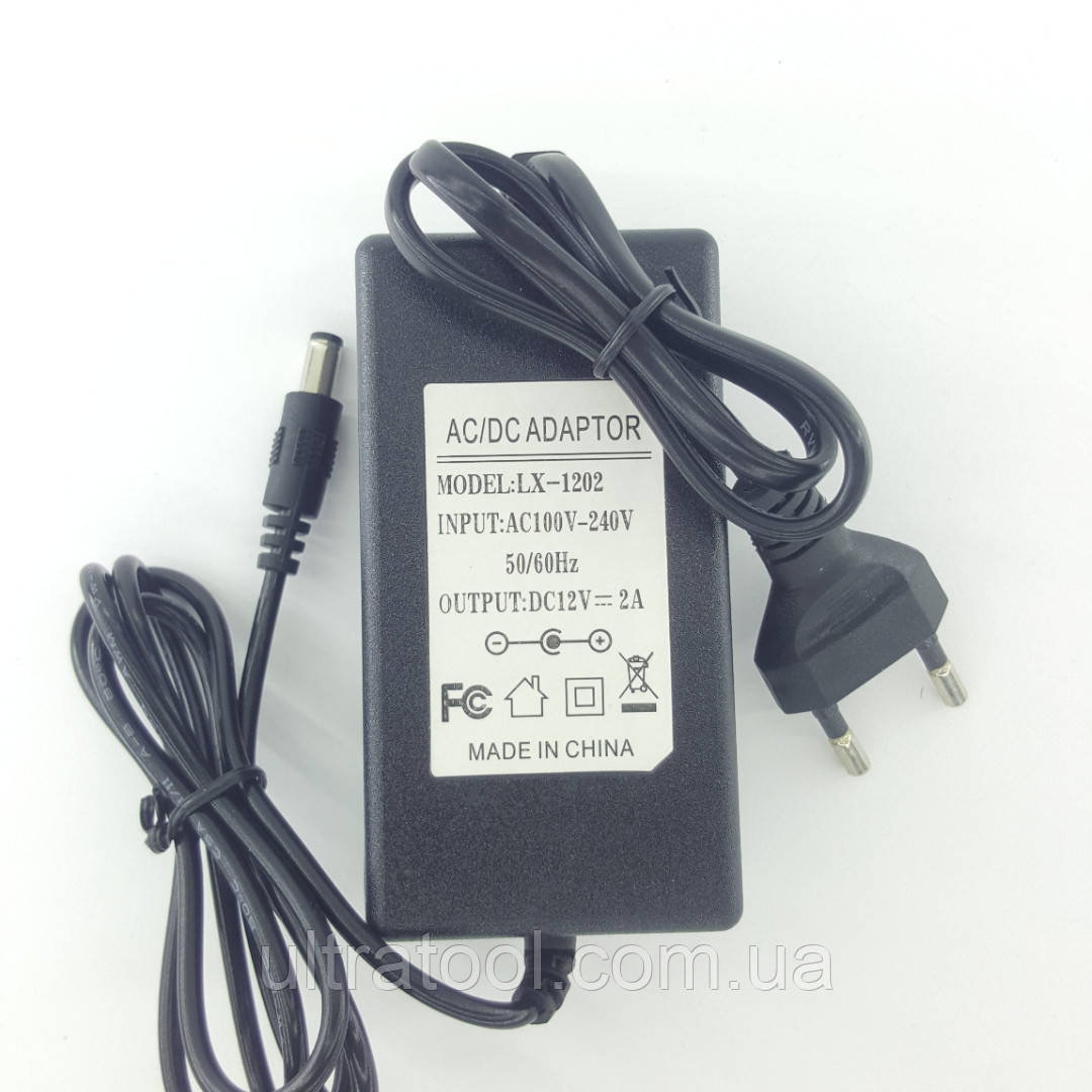 Блок питания DC 12v 2a (штекер 5.5/2.5мм) Стандарт (ID#690809502), цена ...