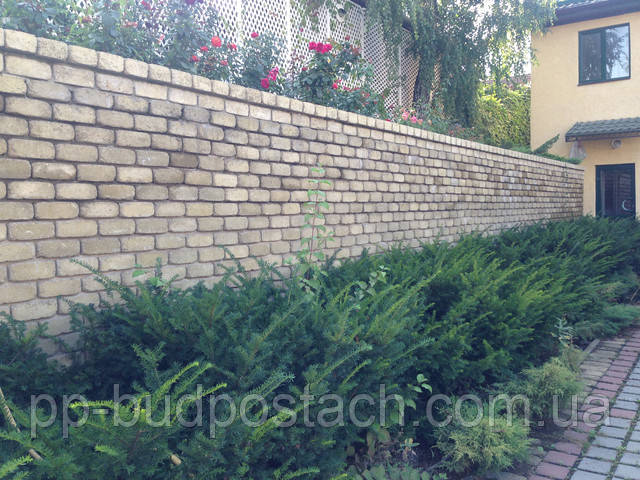 Забор Кирпич Антик великий золотой мандарин Забор Кирпич Антик великий золотой мандарин