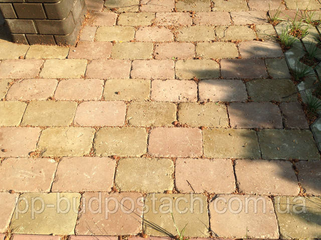 Тротуарная плитка Золотой Мандарин КВАДРАТ АНТИК цена Тротуарная плитка Золотой Мандарин КВАДРАТ АНТИК цена