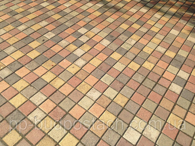 Тротуарная плитка Золотой Мандарин Квадрат малый цена Тротуарная плитка Золотой Мандарин Квадрат малый цена