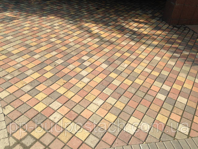 Тротуарная плитка Золотой Мандарин Квадрат малый Тротуарная плитка Золотой Мандарин Квадрат малый