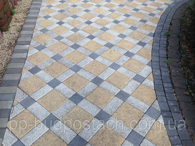 Тротуарная плитка Золотой Мандарин ПЛИТА 400х400 Тротуарная плитка Золотой Мандарин ПЛИТА 400х400