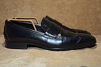 Мокасины лоферы туфли Tods Polished Leather Penny Loafers. Италия. Оригинал. 44 р./30-29 см.