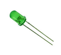 Светодиод 5 мм зеленый JH-503DG4C34