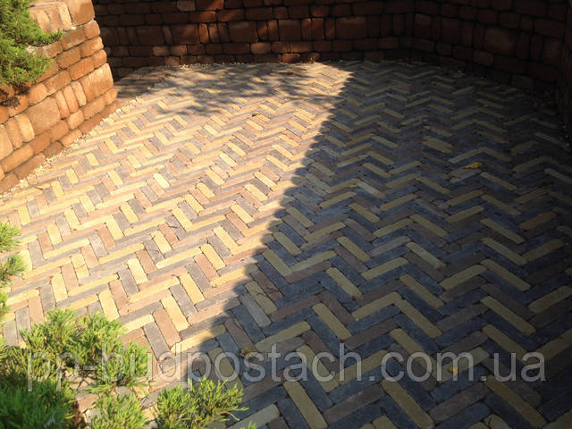 Тротуарная плитка Кирпич Барселона Антик 6 см Тротуарная плитка Кирпич Барселона Антик 6 см