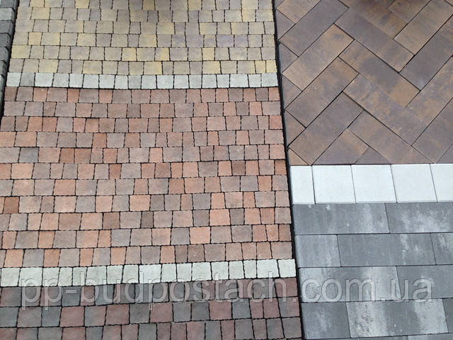 Тротуарная плитка кирпич без фаски и креатив Тротуарная плитка кирпич без фаски и креатив