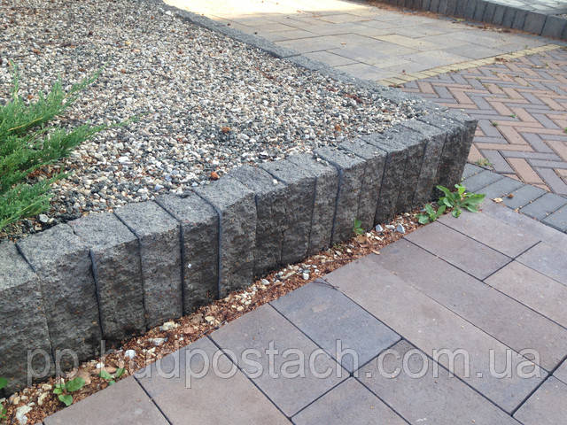 Тротуарная плитка Колотый столбик Тротуарная плитка Колотый столбик