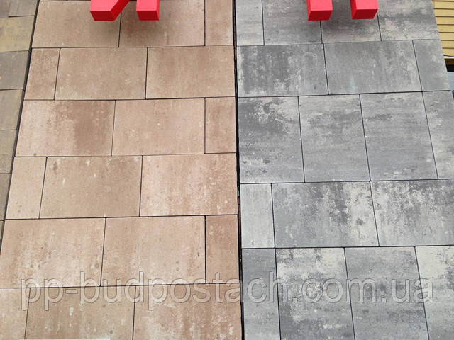 Тротуарная плитка Монолит серая и розовая цена Тротуарная плитка Монолит серая и розовая цена