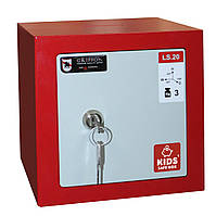 Сейф-скарбничка меблевий Griffon LS.20.K RED 197(в)х197(ш)х169(гл)
