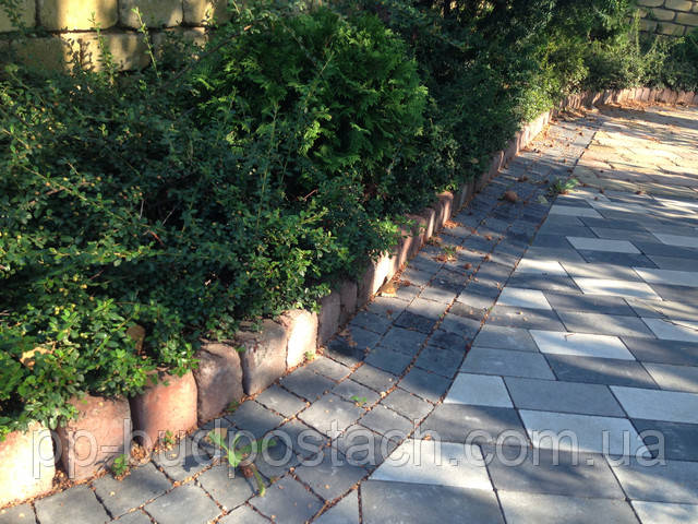 Тротуарная плитка столбик фигурный квадратный Золотой Мандарин Тротуарная плитка столбик фигурный квадратный Золотой Мандарин