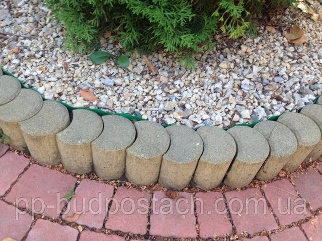 Тротуарная плитка Столбик фигурный круглый Золотой Мандарин желтый Тротуарная плитка Столбик фигурный круглый Золотой Мандарин желтый