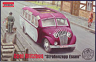 Автобус Opel Blitzbus Strasenzepp Essen. Сборная модель в масштабе 1/72. RODEN 725