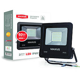 Світлодіодний прожектор MAXUS 50W, 5000K