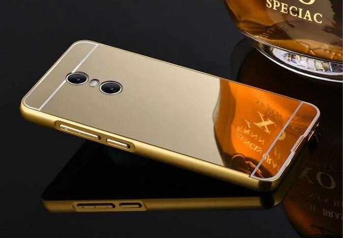 Чохол для телефону Lenovo K6 power, дзеркальний золотистий (Ленів К6)