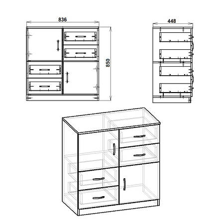 Комод 2+4, фото 2