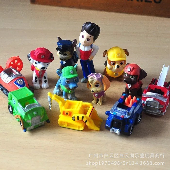 Купить Игрушки Щенячий патруль / Paw Patrol, 12 штук, цена 300 грн ...