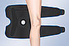 Наколінник, бандаж на коліно з бічними вставками і шарніром, відкритий 7120 (ортез, фіксатор на колінний, фото 4