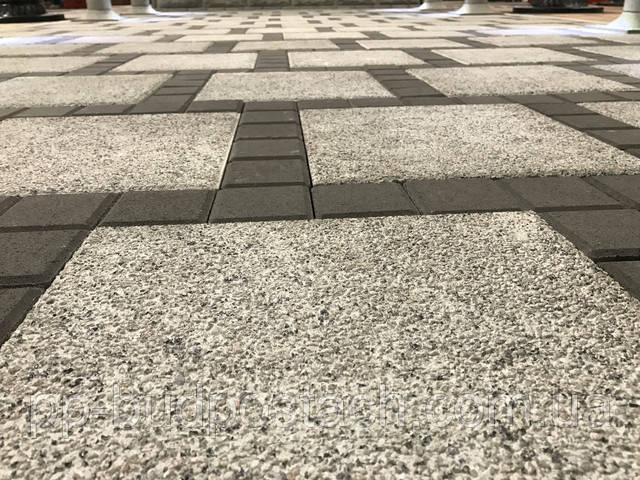 Тротуарная плитка ПЛИТА 400х400 серый Золотой мандарин Тротуарная плитка ПЛИТА 400х400 серый Золотой мандарин